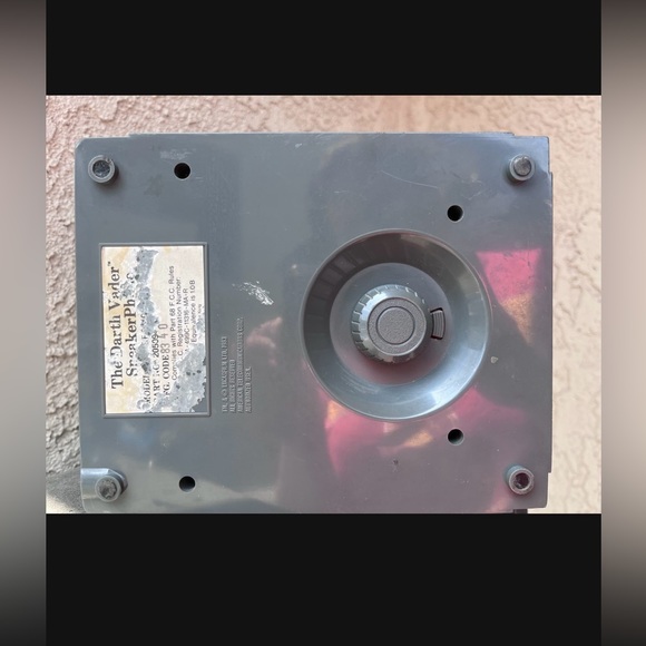 1983 Vintage Darth Vader Speakerphone Lucasfilm Star Wars by ATC Untested - Picture 5 of 5